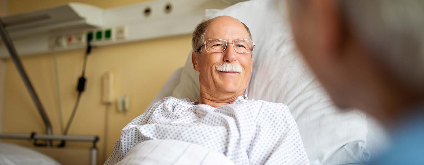 patient in bed